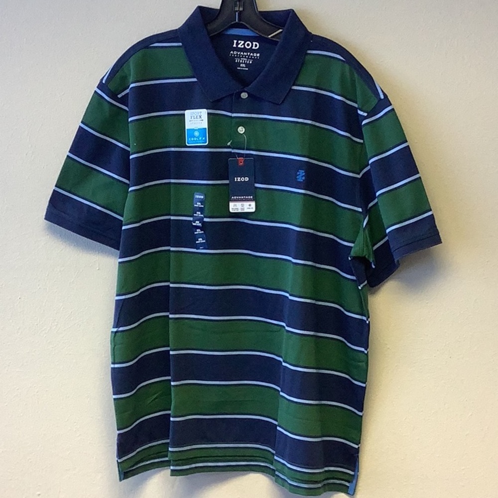 Izod advantage. Stretch. Short sleeve
